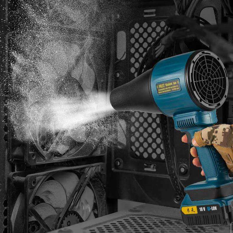 车载风扇吸尘器多功能灯高亮度照明大风力降温车间仓库维修工作灯