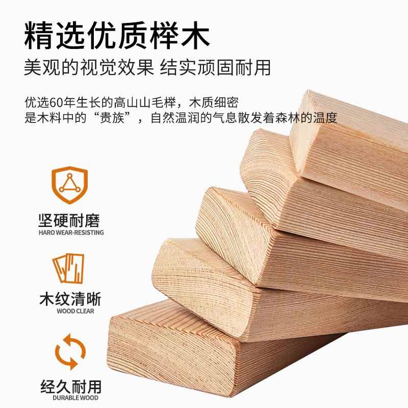 木凳子家用小实板现代凳简约餐桌椅子网红BFN椅可叠放餐凳方餐凳