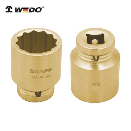 WEDO 维度 AL110A铝青铜防爆风动套筒头1-1/2”方套筒 无火花工具