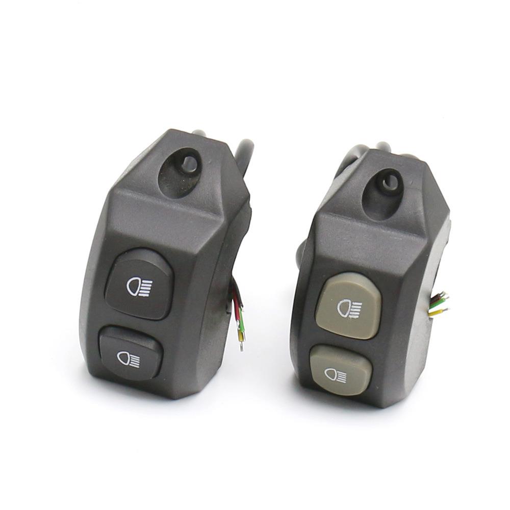 适用于宝马R1200R1250F850/GS新款黑色手柄雾灯开关控制