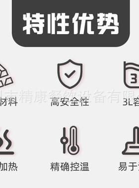 油炸锅油商160用3小容量台式不锈钢电炸炉加多功能炸厚薯条L炸机