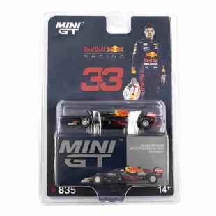MINIGT 1:64 F1 红牛 RB16B 阿布扎比大奖赛 33维斯塔潘 佩雷兹