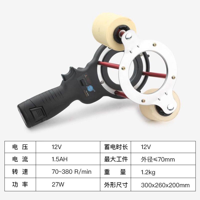 大圣电动管扎带机WK-600空调外机接铜保温棉扎带包缠绕机连管绑带