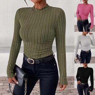 Women'S 2 Piece Fall Winter Solid Color Knit Knitwear Ribbed
