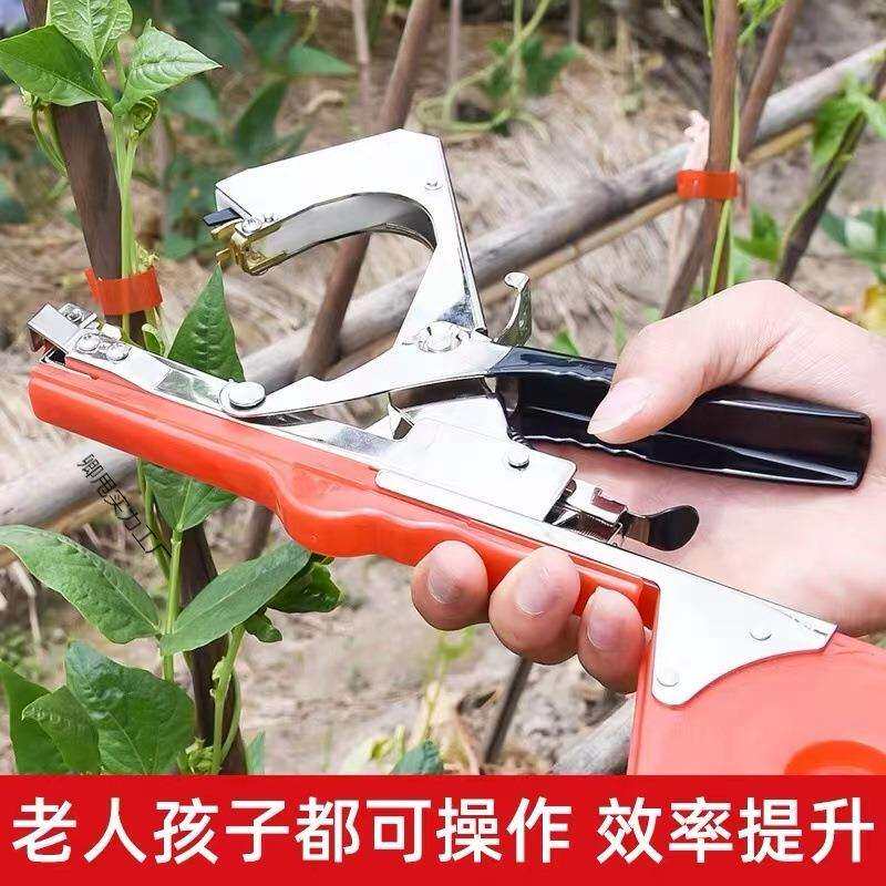 新款番茄西红柿绑枝机绑蔓苗器葡萄捆绑机神器辛苦胶带器黄瓜钉子