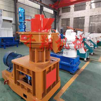 农村致富项目稻壳立式环模颗粒机秸秆煤炭成型松木生物质压块机