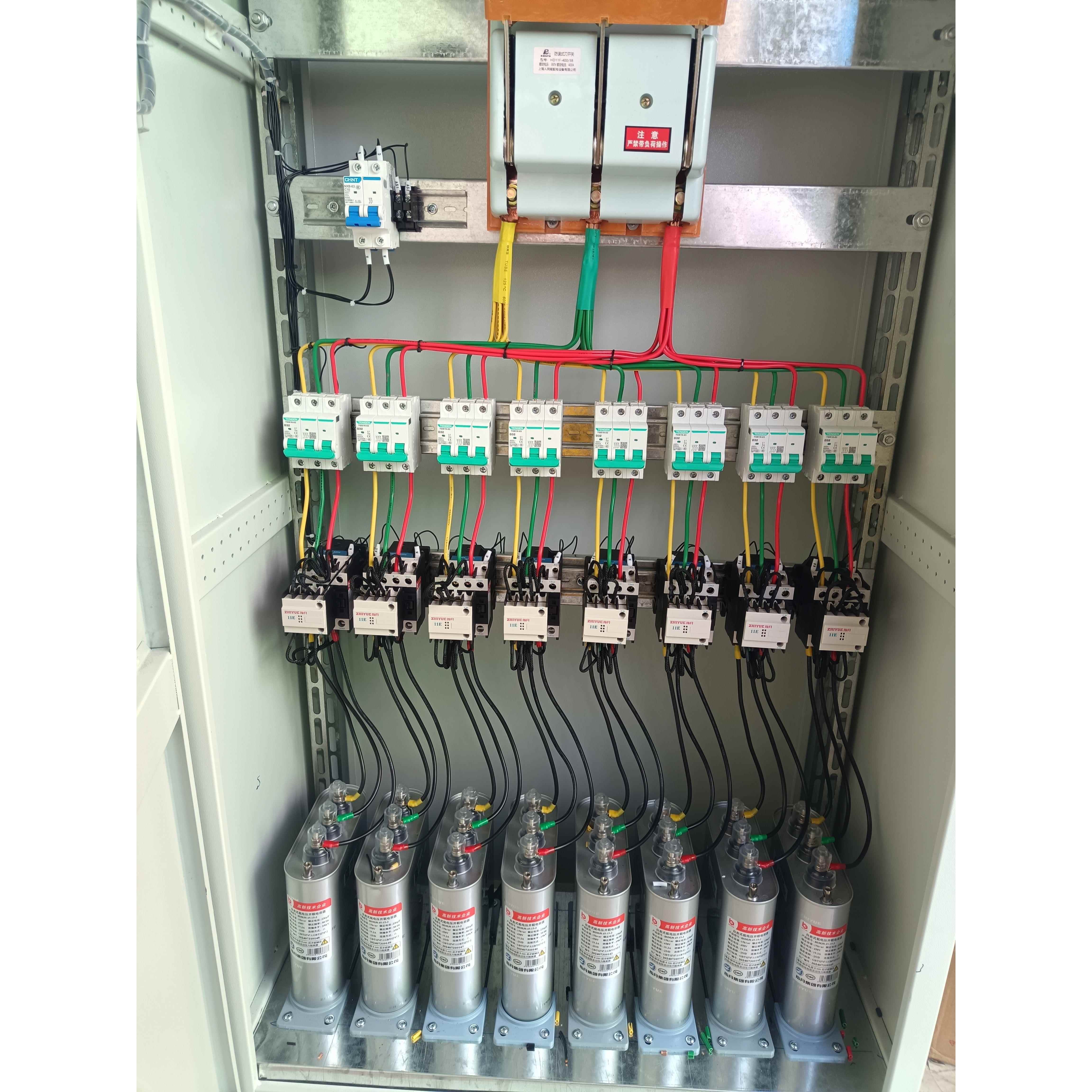 j8柜柜电容低压补偿装置补偿无功补偿电容三相柜无功电容柜补偿g3