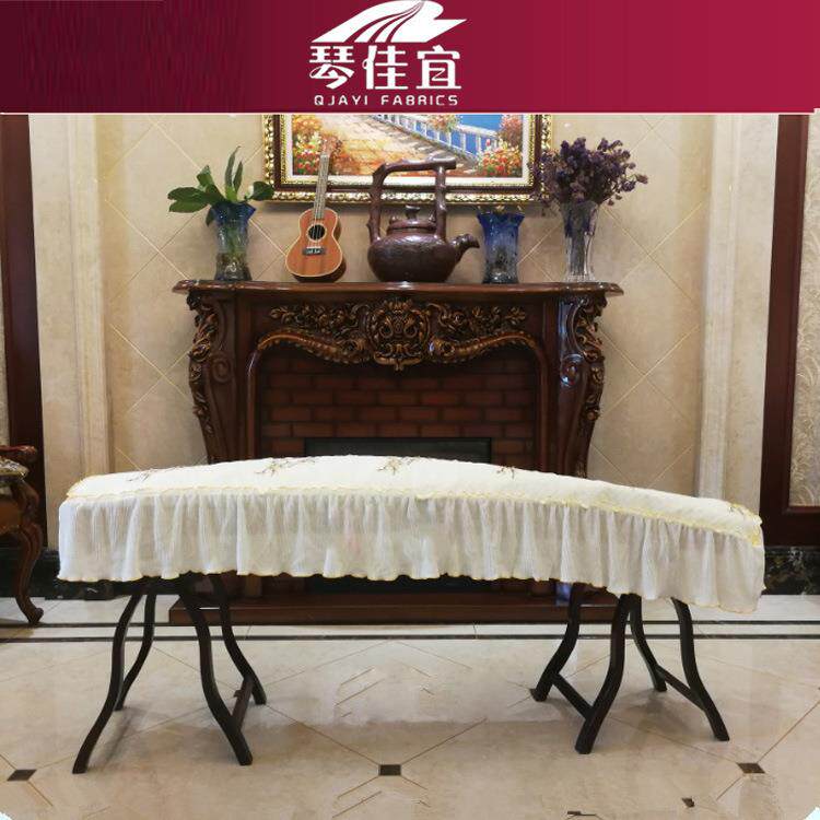 琴佳宜 新款上市 梅花蕾丝绣花压棉双层古筝罩防尘古筝罩