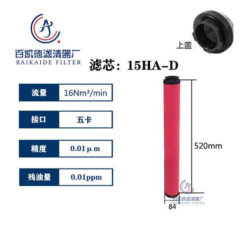 替山立干燥机管路油雾过滤器滤芯15HC-D 15HT-D 15HA-D五卡现货