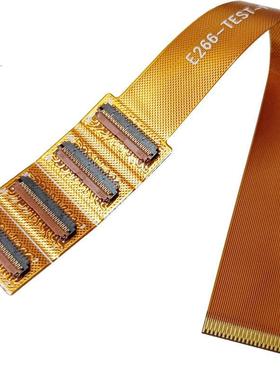 fpc排线0.3/0.5间距6/13/15/2125/31/33/39/45p测试线TP液晶屏ZIF