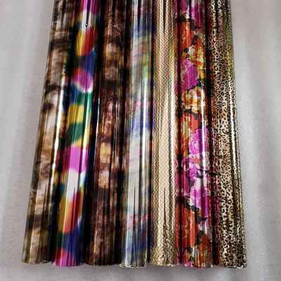 服装花膜烫金纸易脱不飞金不掉粉牢固度好耐水洗碳粉无版热