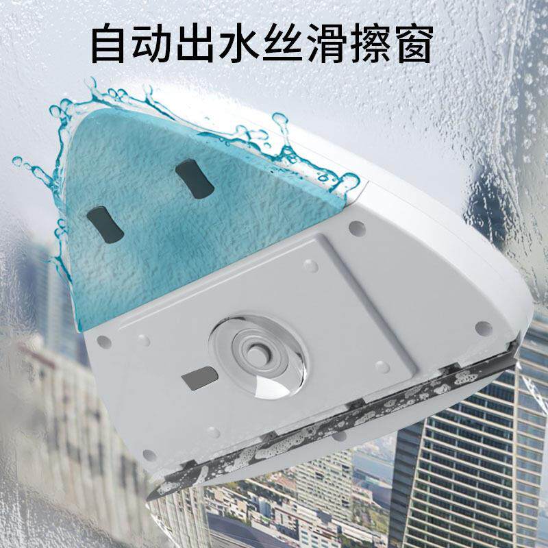 新款直销储水双面玻璃擦可调节磁吸擦玻璃器家用吸盘防掉落擦玻璃