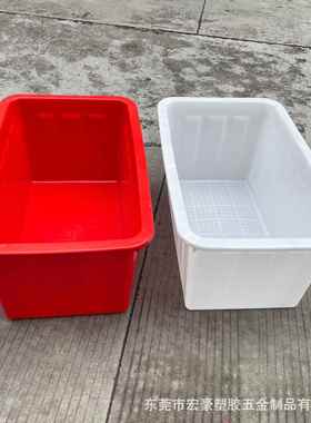 1020*630*485mm瓷砖箱加厚耐酸碱8040瓷砖浸泡箱红白色长方形水箱