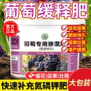葡萄樹專用摻混緩釋肥澎果增甜家用庭院葡萄樹種植專用有機(jī)復(fù)合肥