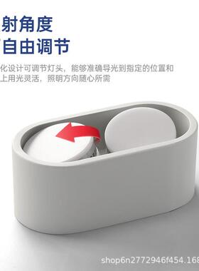筒灯双头斗胆灯led盒子灯gx5形过客道阳台厅无主灯圆调光高3BG53