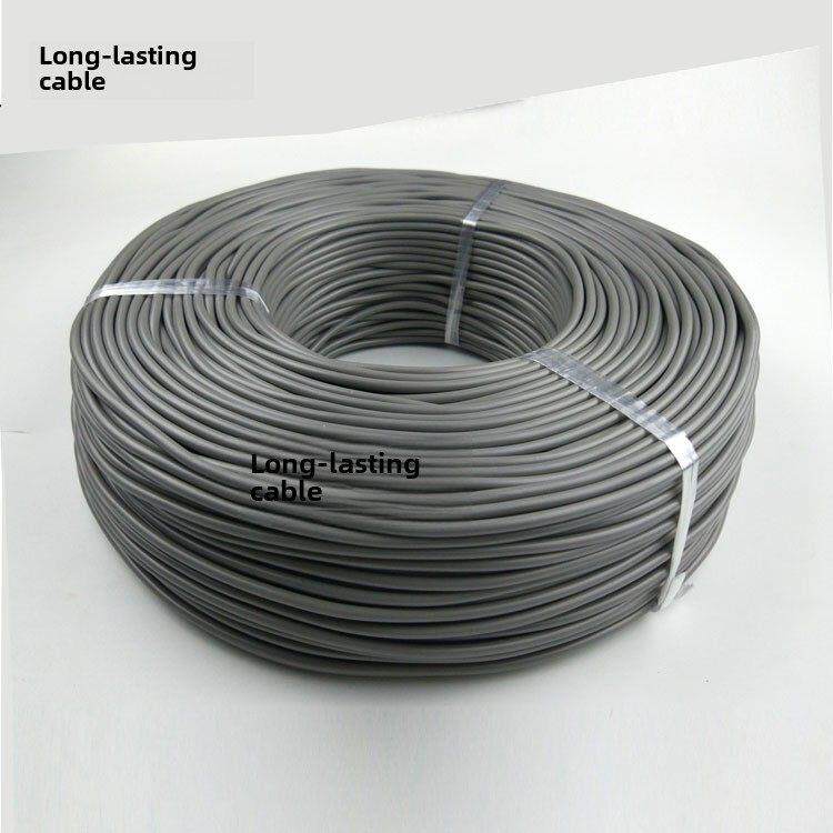 电线直销AVVR/AVVRP4*0.2平方纯铜4芯控制线传感器屏蔽信号线200M