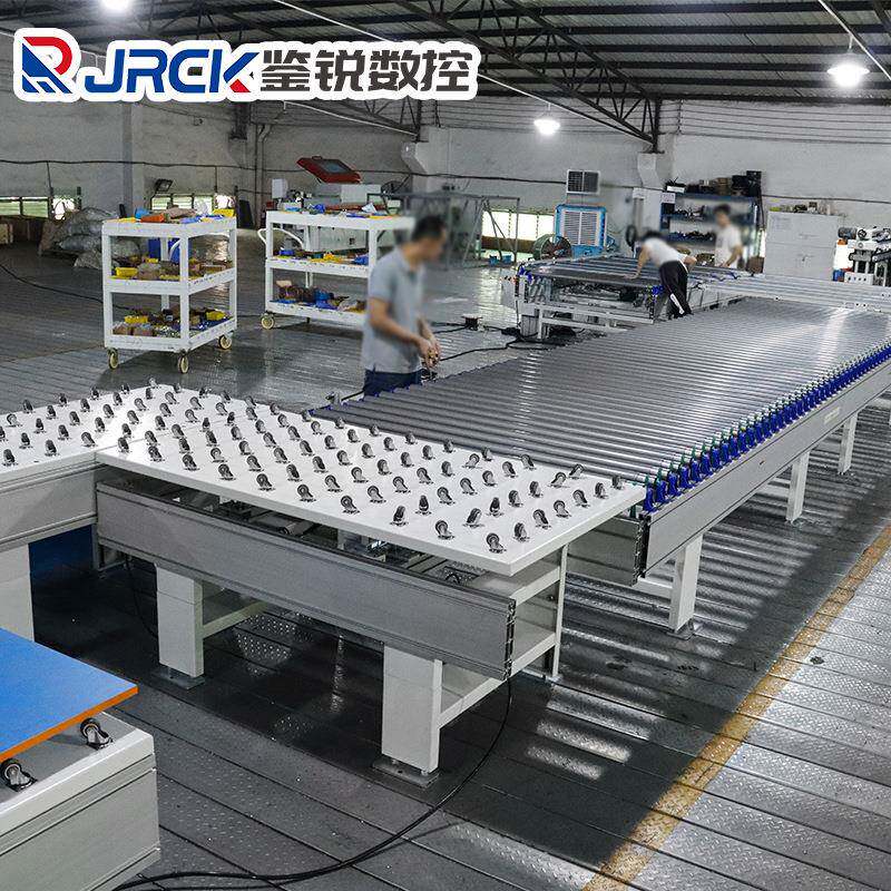 封边机回转输送机板式家具传送带六面转线左右连线生产智能自动化