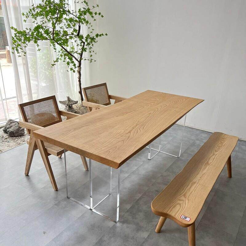 亚克力悬挂式餐桌，长桌，实木茶几和椅子，办公室茶几，B&B茶几
