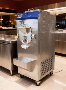 gelato batch freezer pasteurizer 2合1巴氏冰淇淋机 跨境