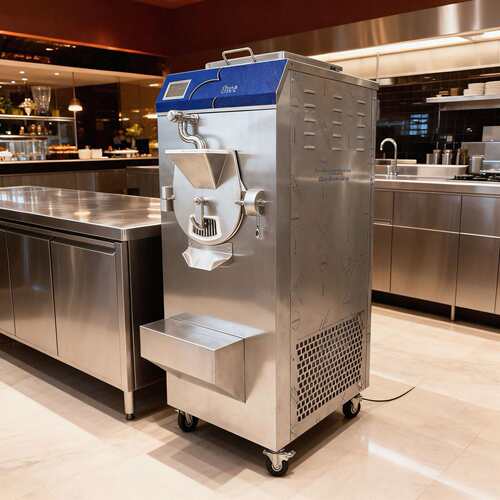 gelato batch freezer pasteurizer 2合1巴氏冰淇淋机 跨境