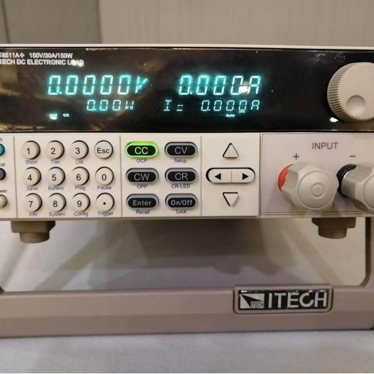 艾德克斯电子负载 IT8511A+ 程控直流电子负载仪 150W电子负载仪