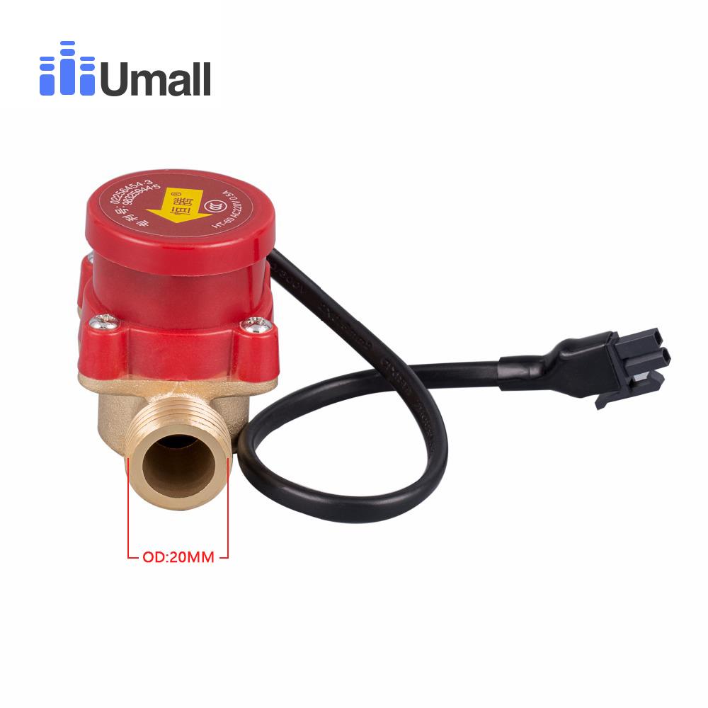 水流自动开关家居环保型热水器纯铜管道压力感应开关 220V