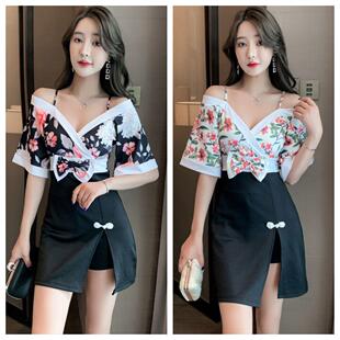 夜场性感女装足疗桑拿技师工作服日本和服连衣裙2024新款洗浴工装