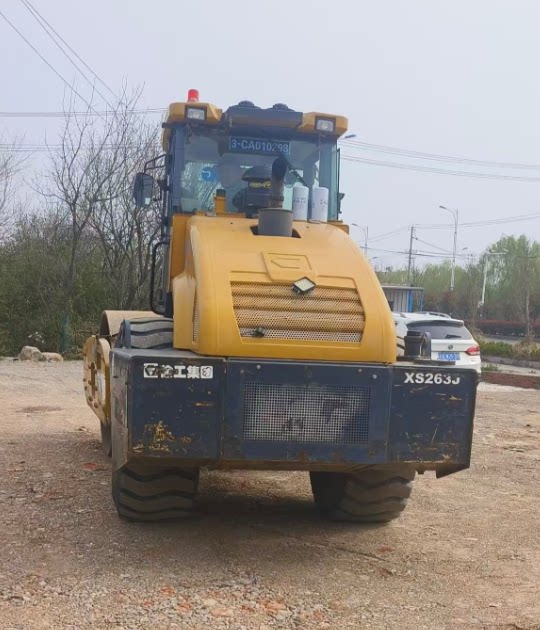 4月1日合肥工程机械设备19年徐工263J振动压路机一辆网络拍卖公告