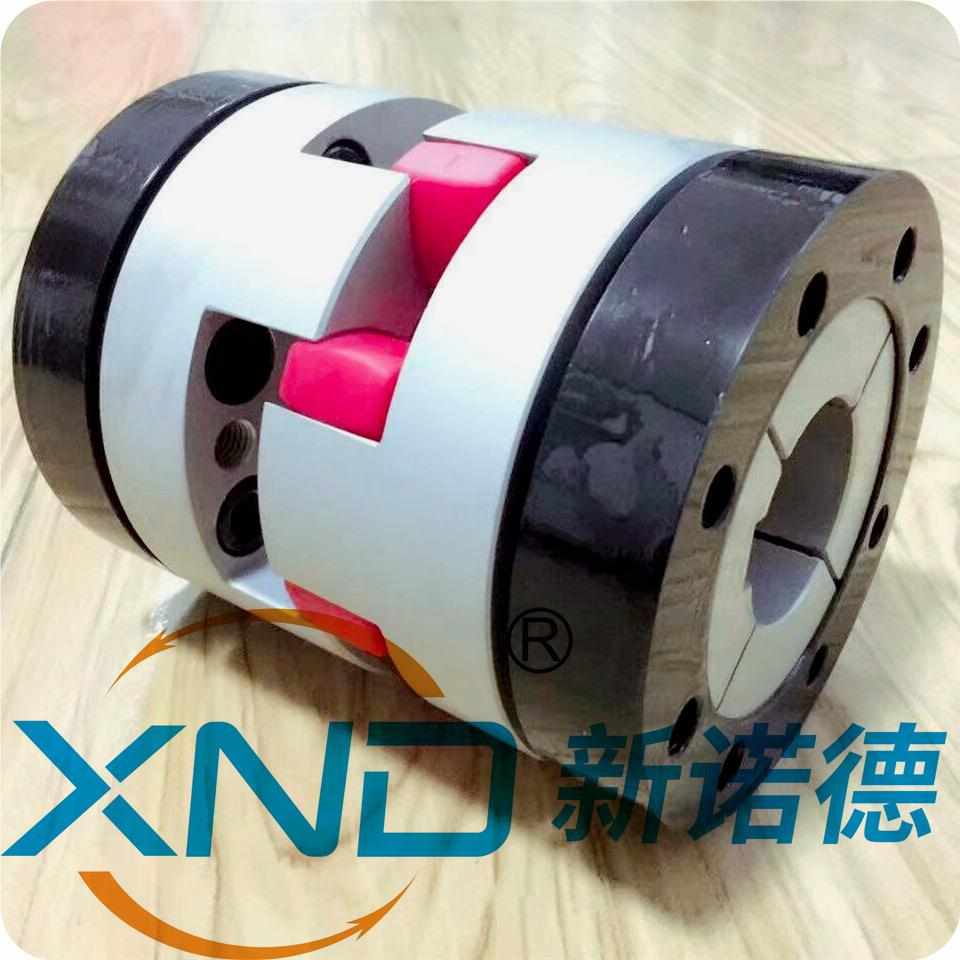 新款XND-RESA型带胀套星形无齿隙弹性联轴器/RESA型带锥套梅花联