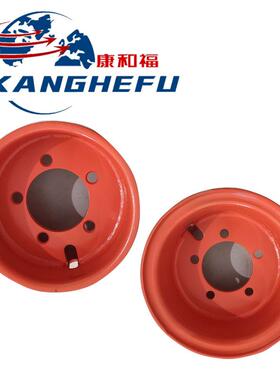 0009932126林德叉车335E16E20前轮毂轮辋轮胎钢圈200/50-10