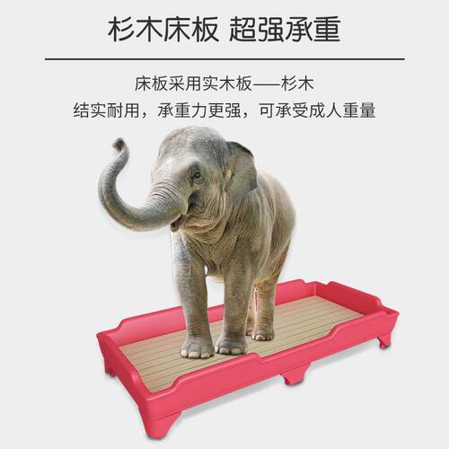 幼儿园床午小睡床小床实托床管班TB-59905学生儿童床木专用床叠叠