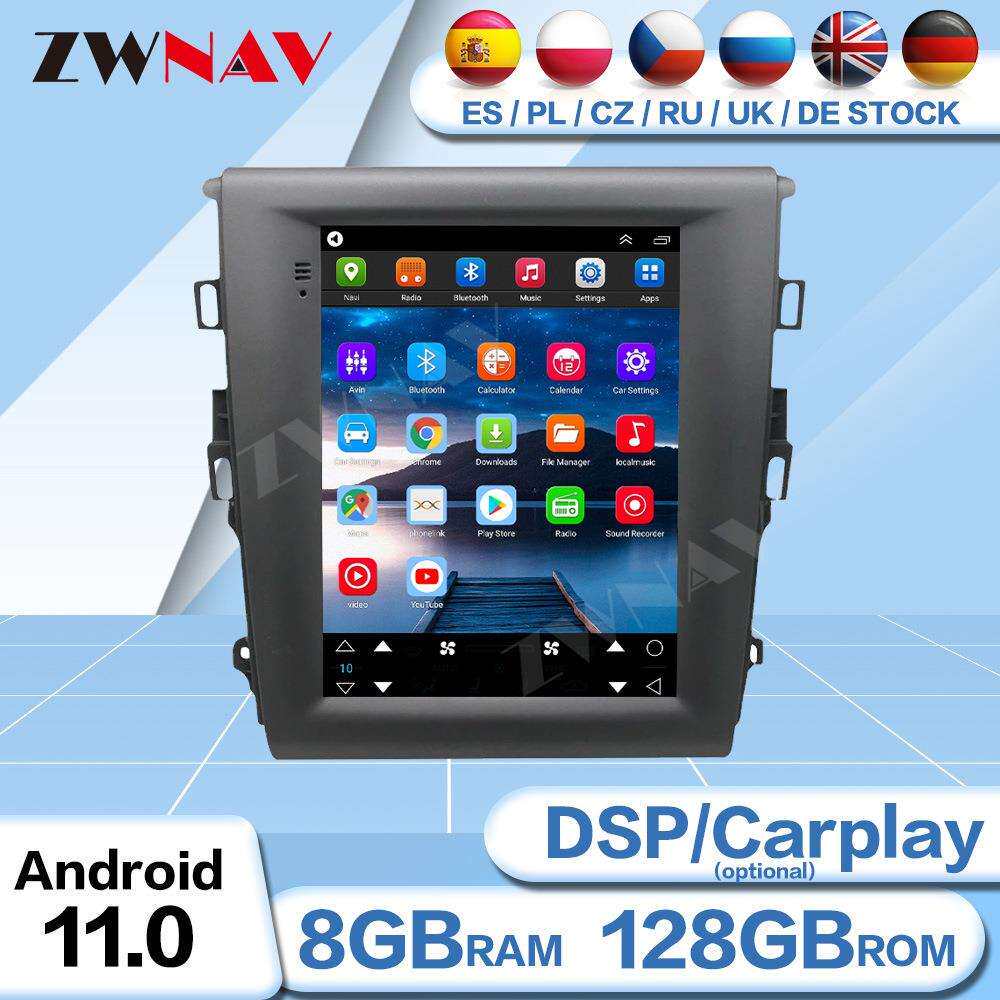 适用于安卓11福特蒙迪欧2013-2018款中控竖屏导航4G全网通Carplay
