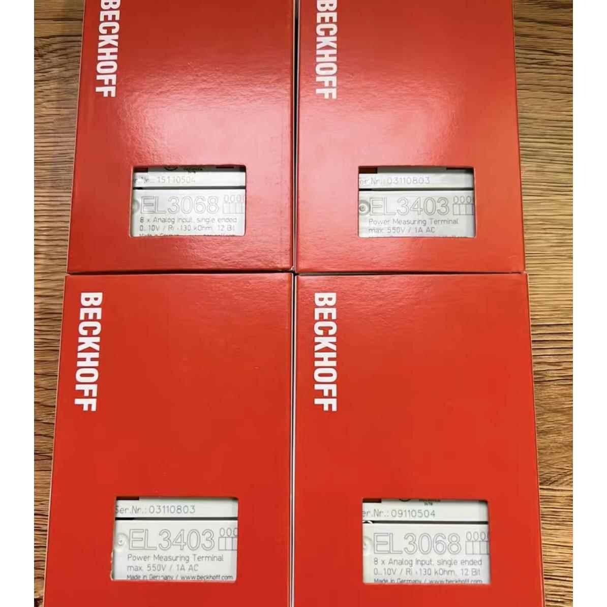 倍福 EL3403 EL3068 EL2024 EL3054 EL3064 EL3058 EL6695 EL6692