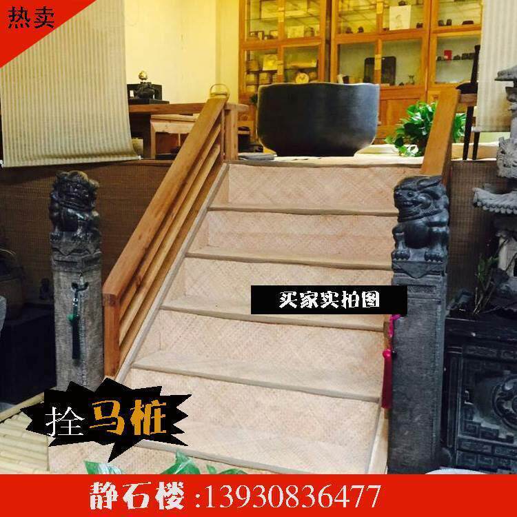 石狮子拴马桩貔貅四方神兽九子十二生肖庭院园林装饰摆件拴马石
