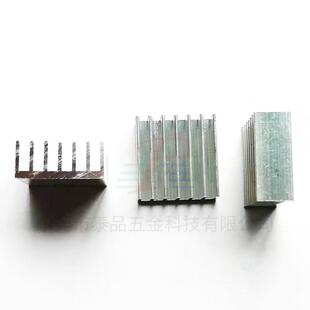 TOP220铝型材铝块14*6*14铝散热片14.4*5.7路由散热器芯片散热器