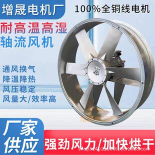 SFW 43KW烘烤循环耐高温高湿风机单面六片风叶F级800mm