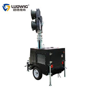 移动照明车D1105柴油液压升降灯塔应急抢险救灾400W600WLED工作灯