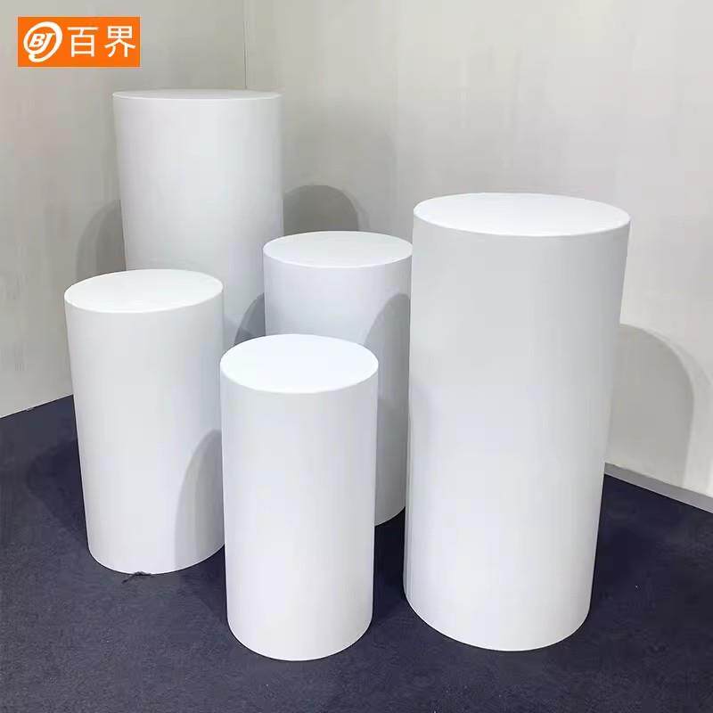 正品形示高档烤漆展示台地台窗展台工艺品陈橱圆列架展台架柜模特