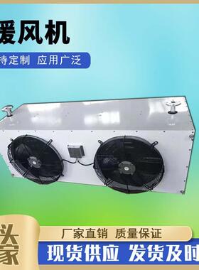 NC-30顶吹式蒸汽型暖风机工业蒸汽双风机加热器热水轴流式暖风机