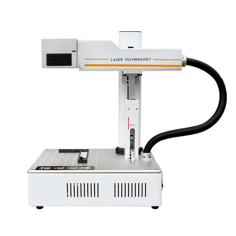 厂家直供微型激光雕刻机紫外UV激光饰品打标机激光树叶玻璃打标机