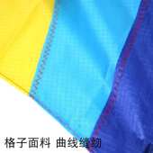 潍坊风筝新款 彩虹三角风筝大人专用儿童卡通微风易飞型风筝带线轮