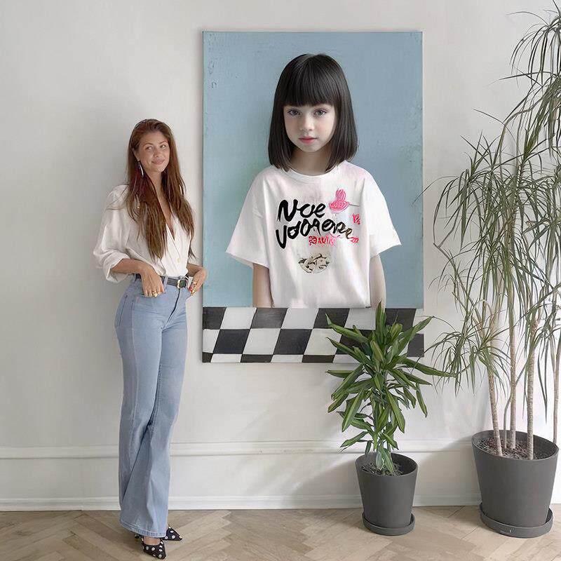 高端冲洗照片制作无框画 画定制挂墙挂画 画相片冲洗打印刷放大结