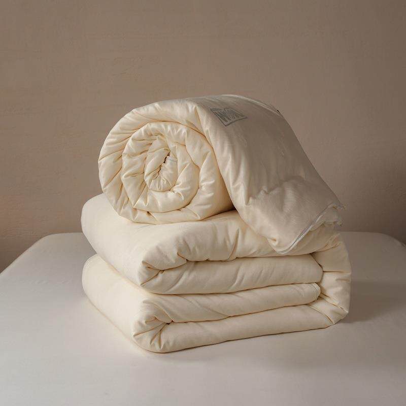 大提花蚕丝子母被芯二合一拉链款春秋被子加厚冬被四季通用可机洗