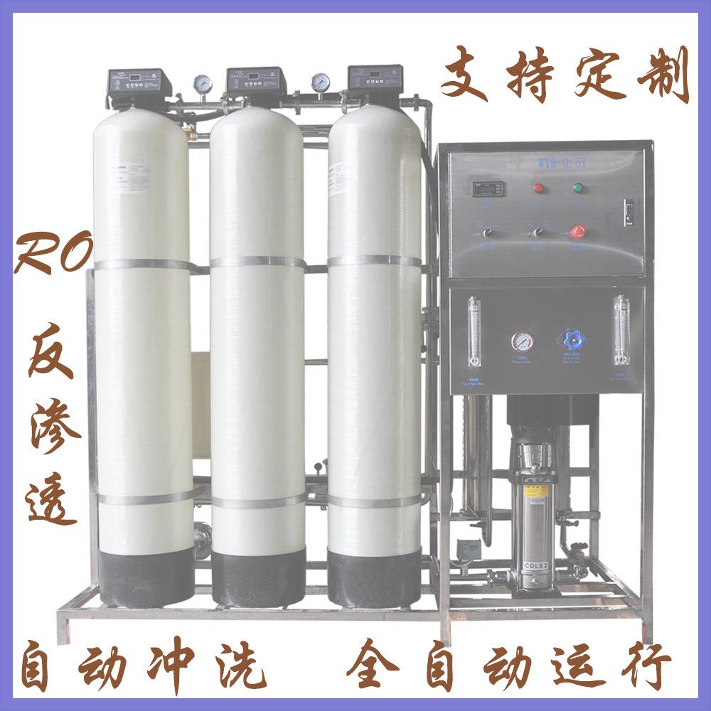广东厂家生产一键启动自动冲洗RO膜过滤设备反渗透过滤处理设备