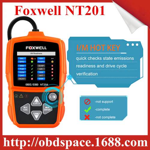 Foxwell NT201 OBD2 Auto Scanner Automotive OBD Code Reader