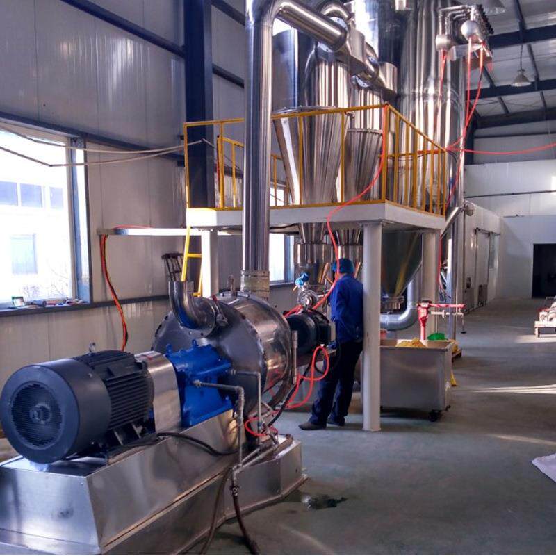 源头厂家中药材食品专用超微粉碎机 原料实验室用台式气流粉碎机