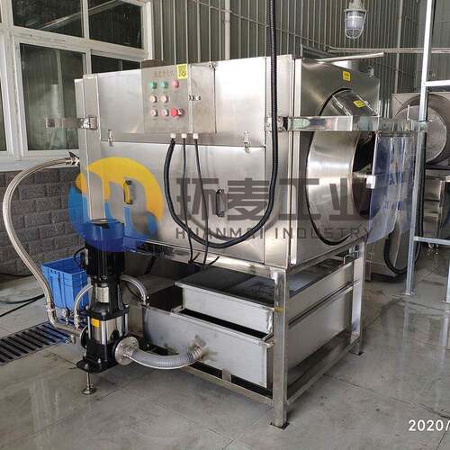 不伤果肉核桃去皮机HM核桃仁脱皮设备琥珀核桃仁成套设备
