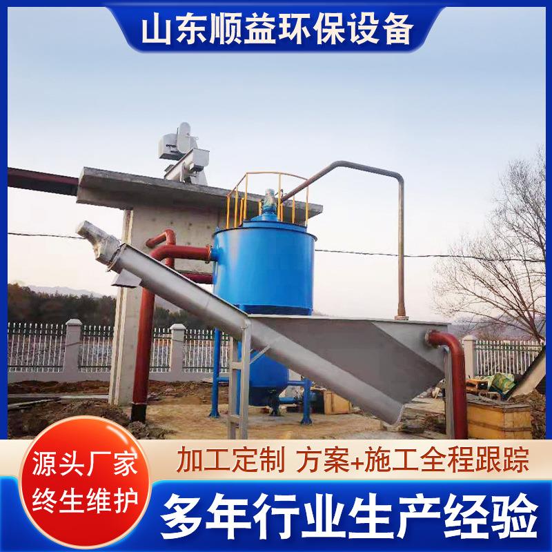 全自动钟5880氏泥分离业设备工污水砂水沙分离装置旋流沉砂池除砂