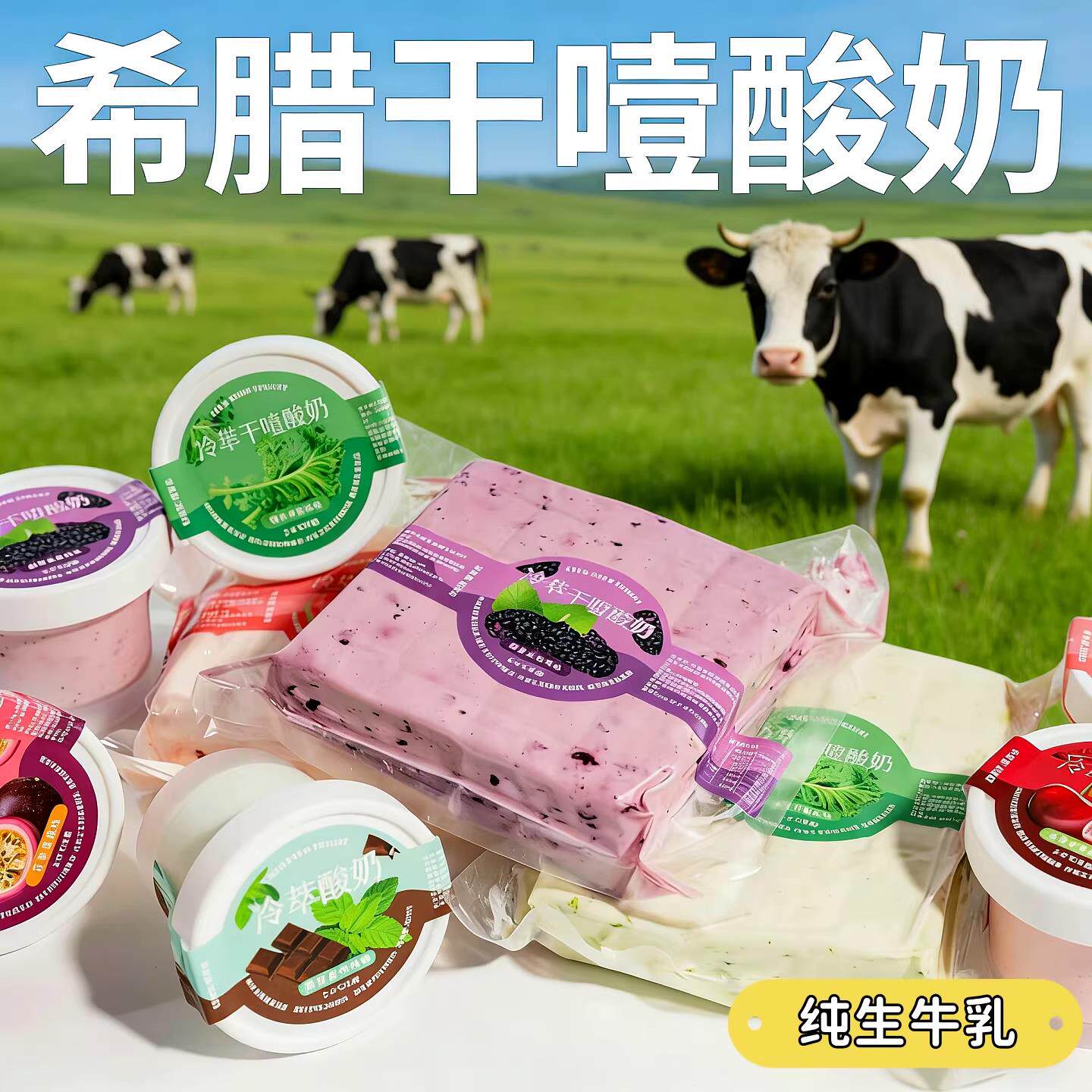 小红书同款网红冷萃酸奶干噎干巴石膏固体奶酪多口味多件优惠顺丰