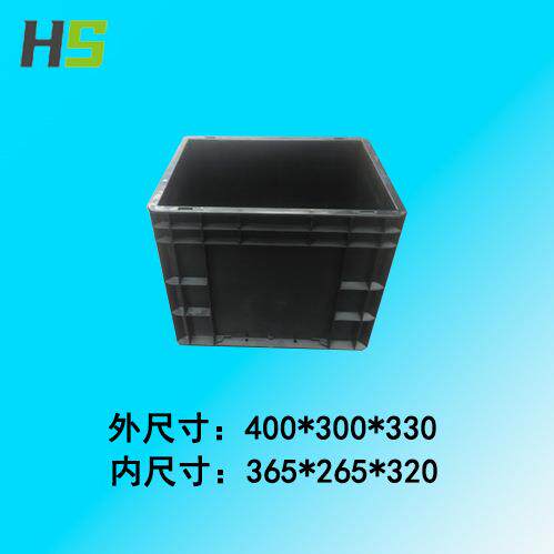 湖北防静电周转箱400*00*0ESD导电物流箱电子元件收纳盒储物